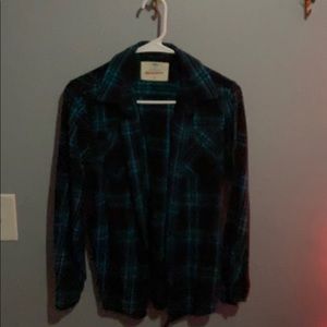 Youth Blue/Black Flannel